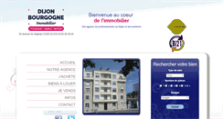 Desktop Screenshot of dijon-bourgogne-immobilier.com